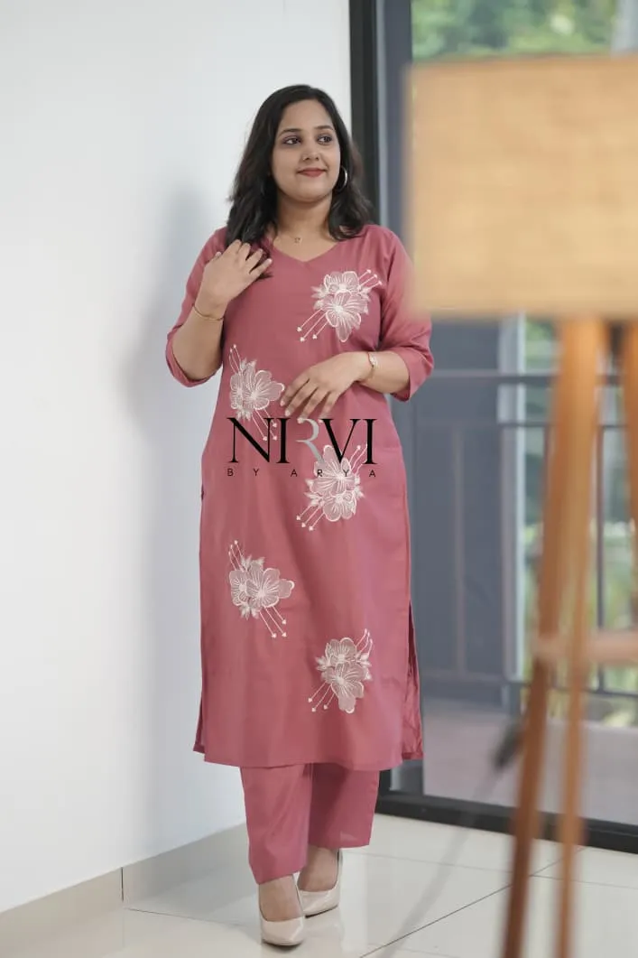 COMFY MULCHANDERI CO-ORD SET (top,bottom)πΈπ